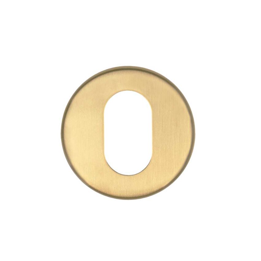 Picture of Oval Profile Escutcheon In PVD Satin Brass-  ZCS2003G3PVDSB