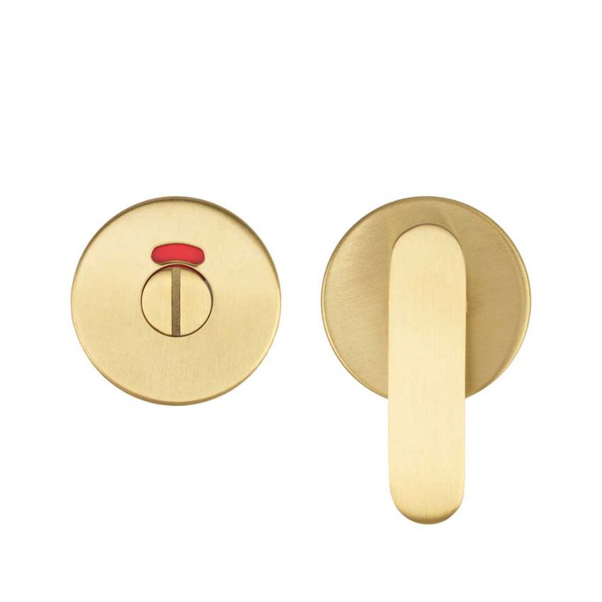 Picture of Accessible Peanut Turn and Release with Indicator In PVD Satin Brass- ZCS2008IG3PVDSB