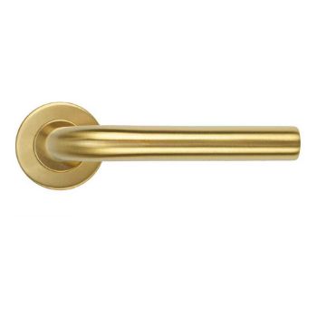 Picture of Radius Door Handle In PVD Satin Brass- ZCS2020G3PVDSB