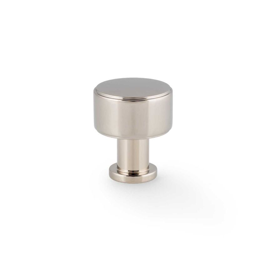 Picture of Lucia Plain Cupboard Knob in Polished Nickel - AW807P-PNPVD