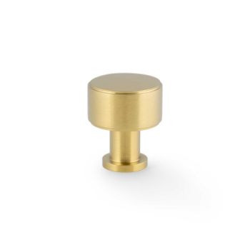 Picture of Lucia Plain Cupboard Knob in Satin Brass PVD - AW807P-SBPVD