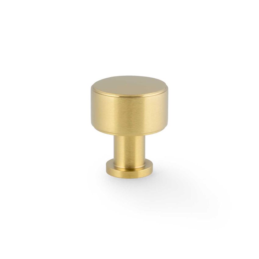 Picture of Lucia Plain Cupboard Knob in Satin Brass PVD - AW807P-SBPVD