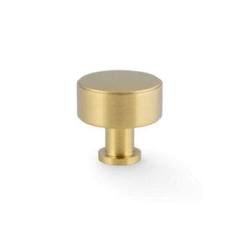 Picture of Lucia Plain Cupboard Knob in Satin Brass PVD - AW807P-SBPVD