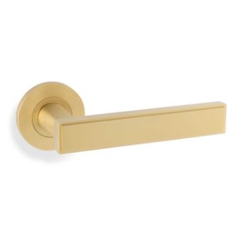 Picture of Jesper Lever on Rose In Satin Brass PVD- AW260SBPVD