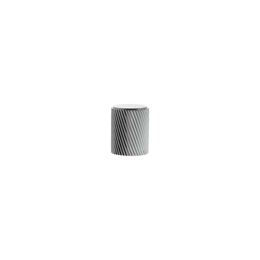 Picture of Millhouse Brass Paddington Spiral Cylinder Cabinet Knob Handle In Polished Chrome- MHCS1420PC