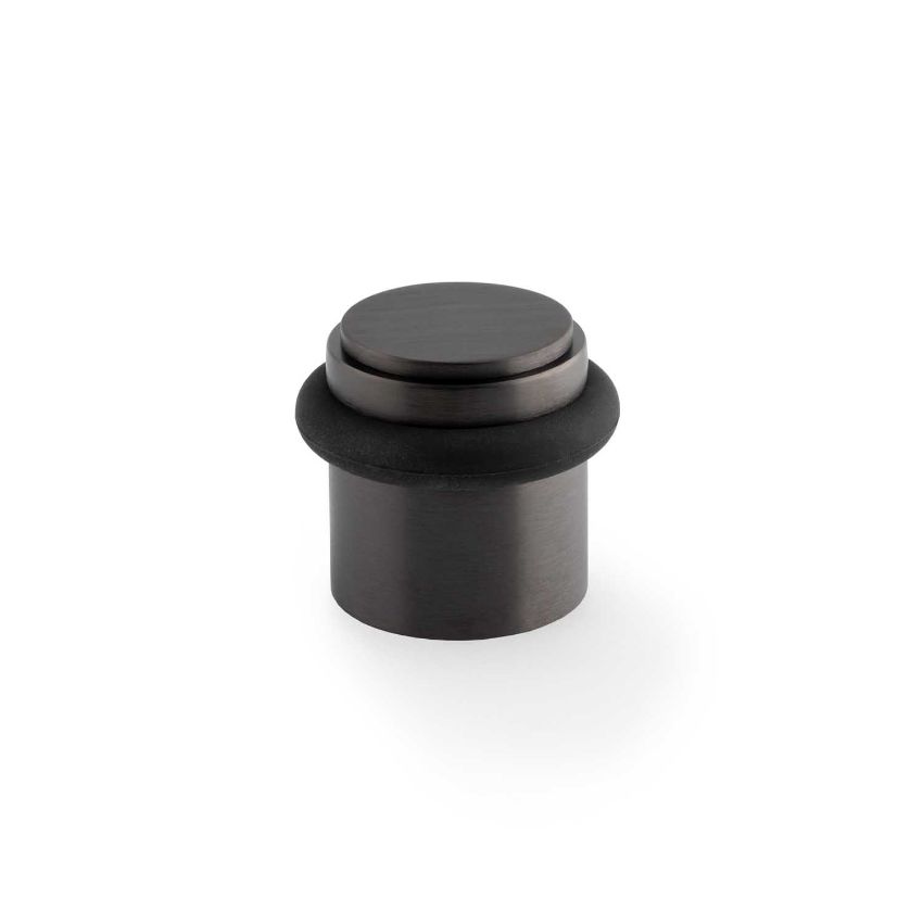Picture of Brunel Plain Floor Mounted Doorstop In Dark Bronze PVD- AW639PDBZPVD
