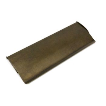 Picture of Letter Plate Cover In Burnished Brass- 52408
