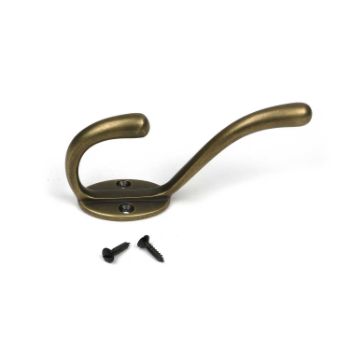 Picture of Newbury Hat & Coat Hook In Burnished Brass- 52224
