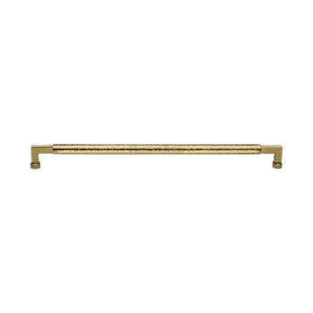 Picture of Bauhaus Hammered Door Pull Handle In Polished Brass- V1317 330-PB