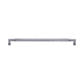 Picture of Bauhaus Hammered Door Pull Handle In Polished Chrome- V1317 330-PC