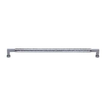 Picture of Bauhaus Hammered Door Pull Handle In Polished Chrome- V1317 330-PC