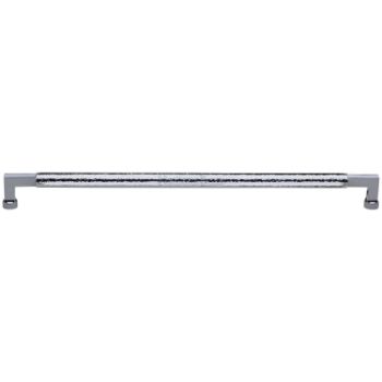 Picture of Bauhaus Hammered Door Pull Handle In Polished Chrome- V1317 330-PC