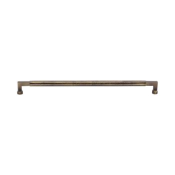 Picture of Bauhaus Hammered Door Pull Handle In Antique Brass- V1317 330-AT