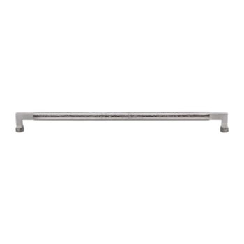 Picture of Bauhaus Hammered Door Pull Handle In Satin Nickel- V1317 330-SN
