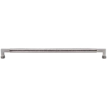 Picture of Bauhaus Hammered Door Pull Handle In Satin Nickel- V1317 330-SN