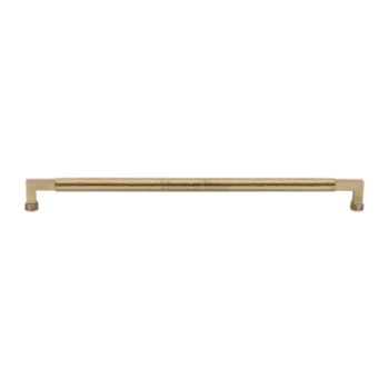 Picture of Bauhaus Hammered Door Pull Handle In Satin Brass- V1317 330-SB