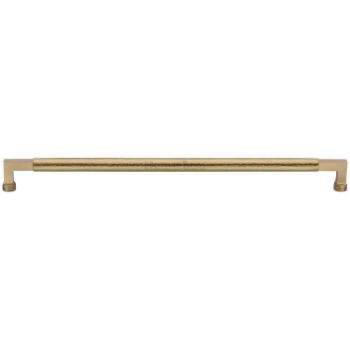 Picture of Bauhaus Hammered Door Pull Handle In Satin Brass- V1317 330-SB