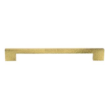 Picture of Metro Hammered Door Pull Handle In Polished Brass- V1395 305-PB