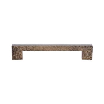 Picture of Metro Hammered Door Pull Handle In Antique Brass- V1395 305-AT