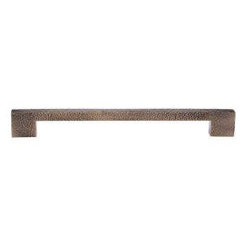 Picture of Metro Hammered Door Pull Handle In Antique Brass- V1395 305-AT