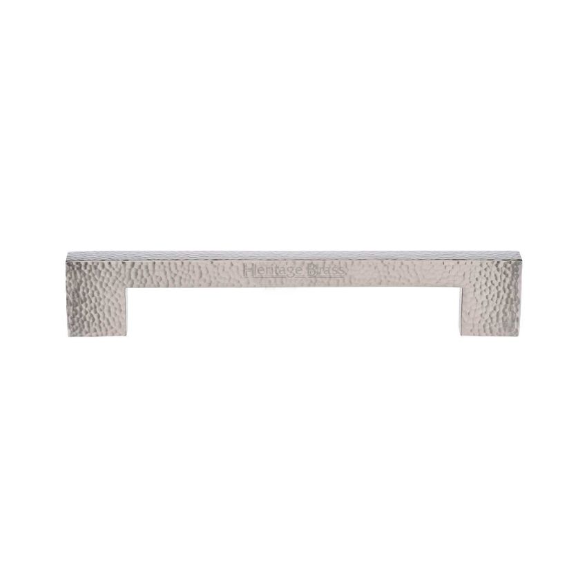 Picture of Metro Hammered Door Pull Handle In Satin Nickel- V1395 305-SN