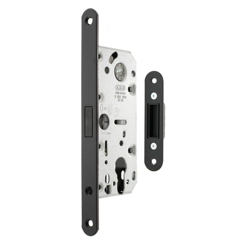 Picture of AGB Polaris 35mm Backset Magnetic Euro Cylinder Lock or Latch - AGB2XT25EMB