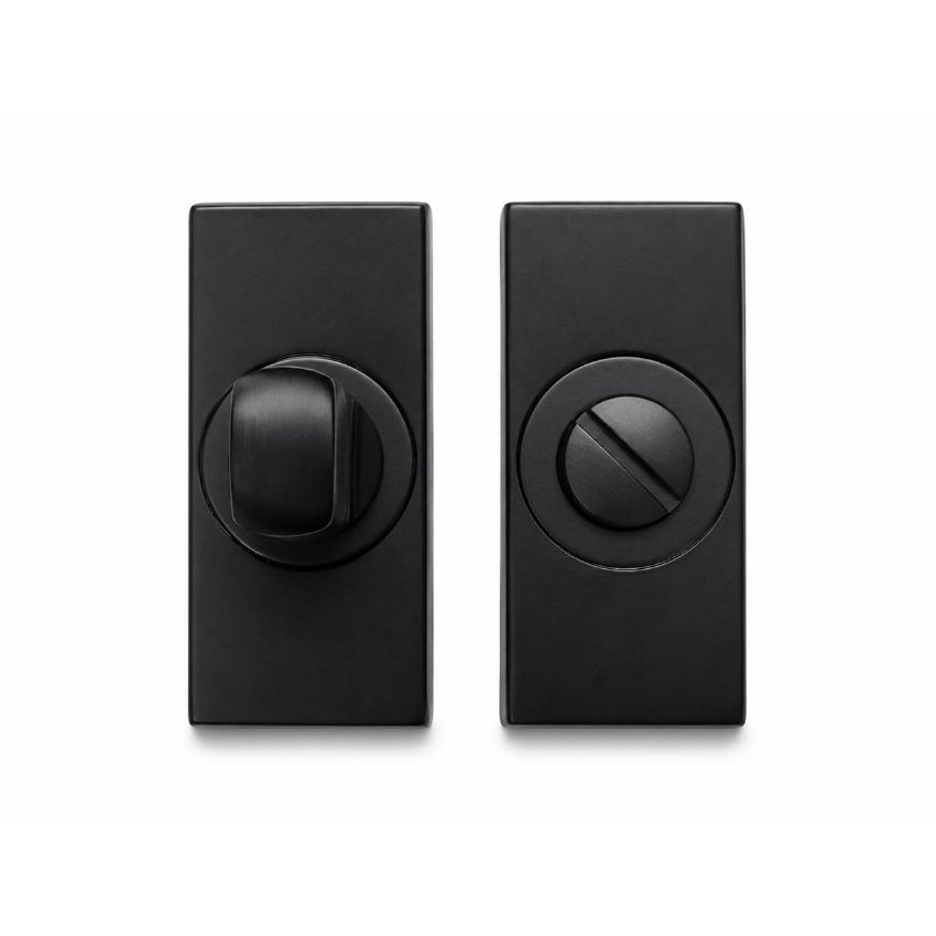 Picture of Rectangular Turn and Release In Powder Coat Black - WCTSQORPCB