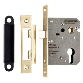 Picture of Easi-T Euro-profile Housing Grade Cylinder Sash Lock -ESE5025NP