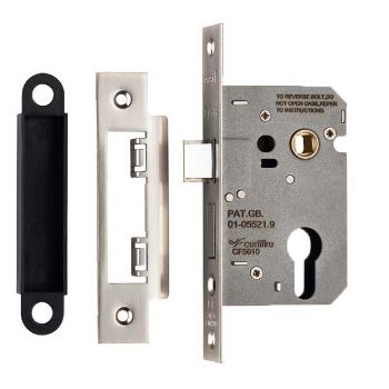 Picture of Easi-T Euro-profile Housing Grade Cylinder Sash Lock -ESE5025NP