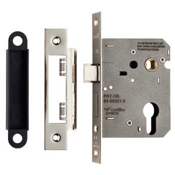 Picture of Easi-T Euro-profile Housing Grade Cylinder Sash Lock -ESE5025NP