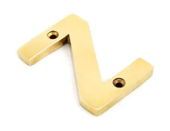 Picture of From Anvil Polished Brass Letters - 83801