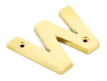 Picture of From Anvil Polished Brass Letters - 83801