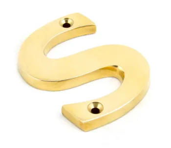 Picture of From Anvil Polished Brass Letters - 83801