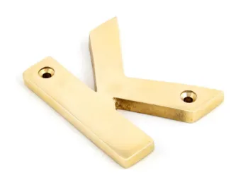 Picture of From Anvil Polished Brass Letters - 83801