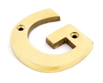 Picture of From Anvil Polished Brass Letters - 83801
