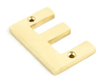 Picture of From Anvil Polished Brass Letters - 83801
