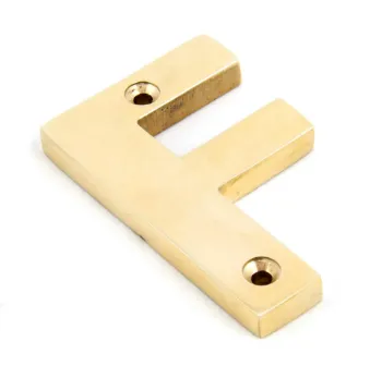 Picture of From Anvil Polished Brass Letters - 83801