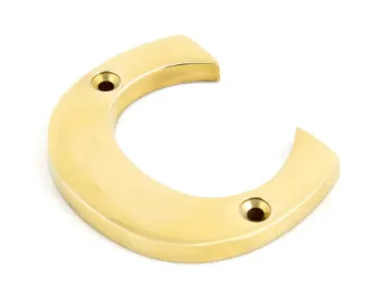 Picture of From Anvil Polished Brass Letters - 83801