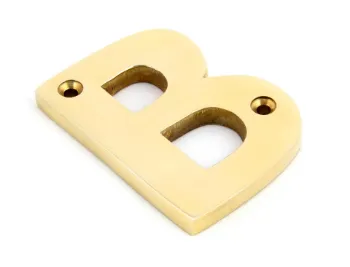 Picture of From Anvil Polished Brass Letters - 83801