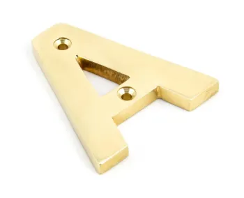 Picture of From Anvil Polished Brass Letters - 83801