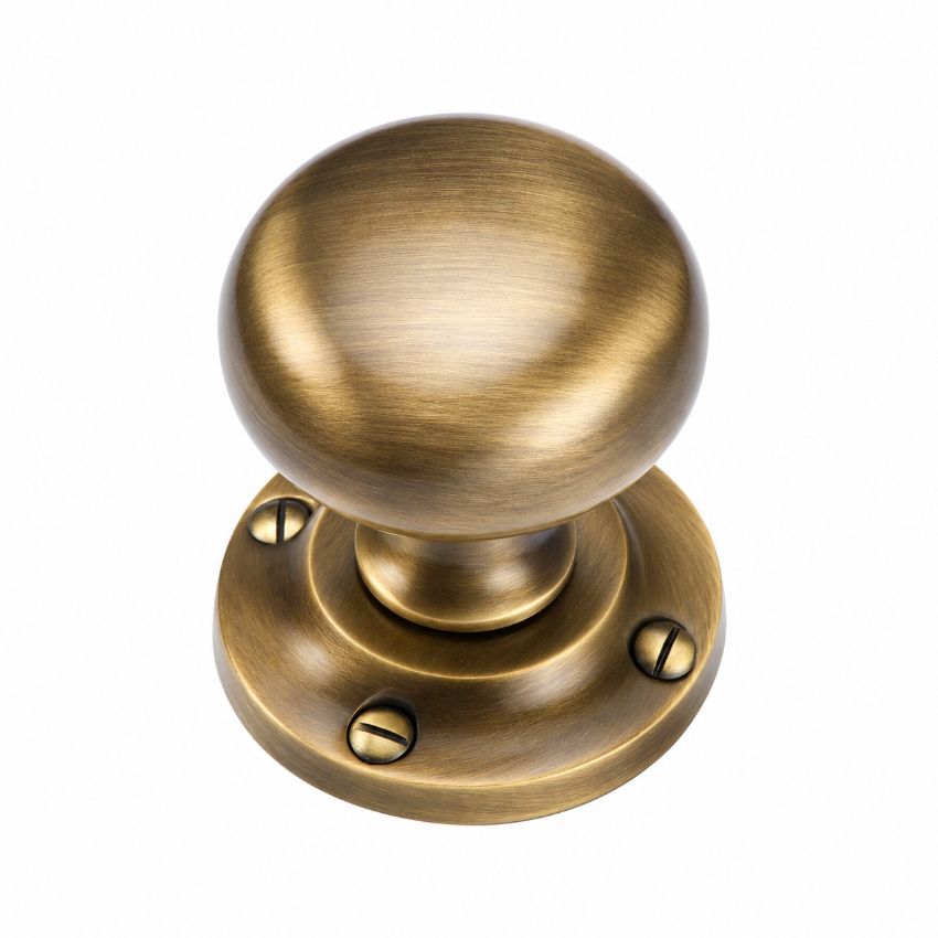 Picture of Victoria Mortice Knob In Antique Finish - V980-AT