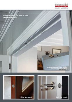 Picture of Neodymium Door Magnetic Catch - Black - PLS24PROBLK