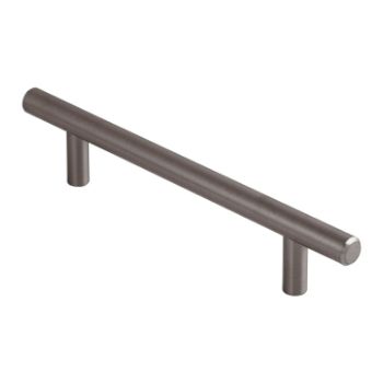 Picture of 12mm Steel T-Bar Cabinet Handle in Gun Metal Grey - FTD445BGM