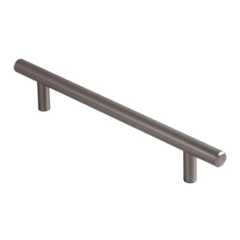 Picture of 12mm Steel T-Bar Cabinet Handle in Gun Metal Grey - FTD445BGM