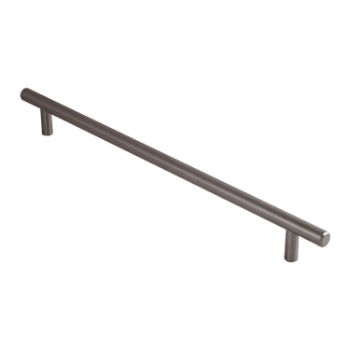 Picture of 12mm Steel T-Bar Cabinet Handle in Gun Metal Grey - FTD445BGM