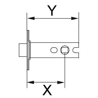 Drawing of Latch Sizes