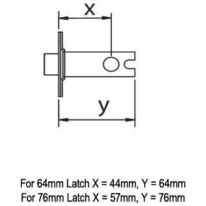 Zoo Contract Latch Dimensions